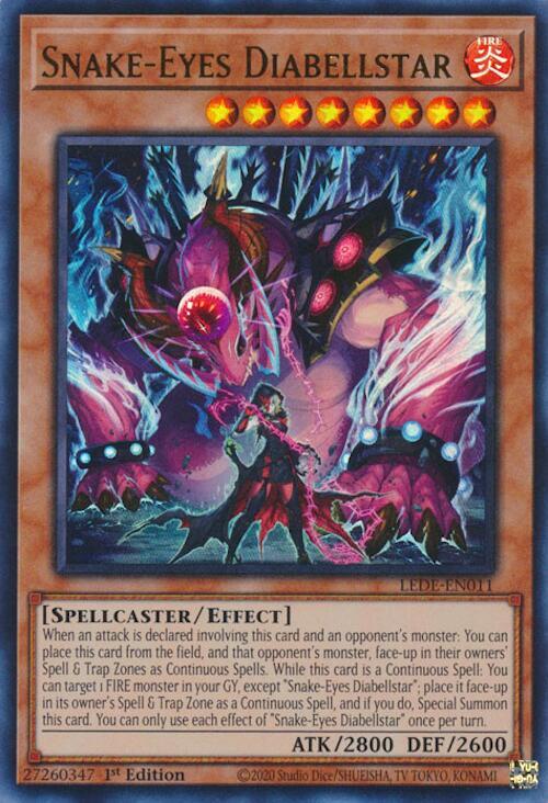 Snake-Eyes Diabellstar card image
