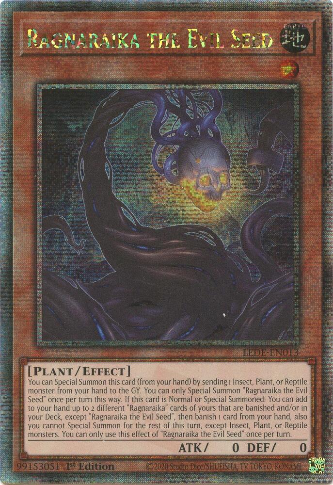 Ragnaraika the Evil Seed (Quarter Century Secret Rare) card image
