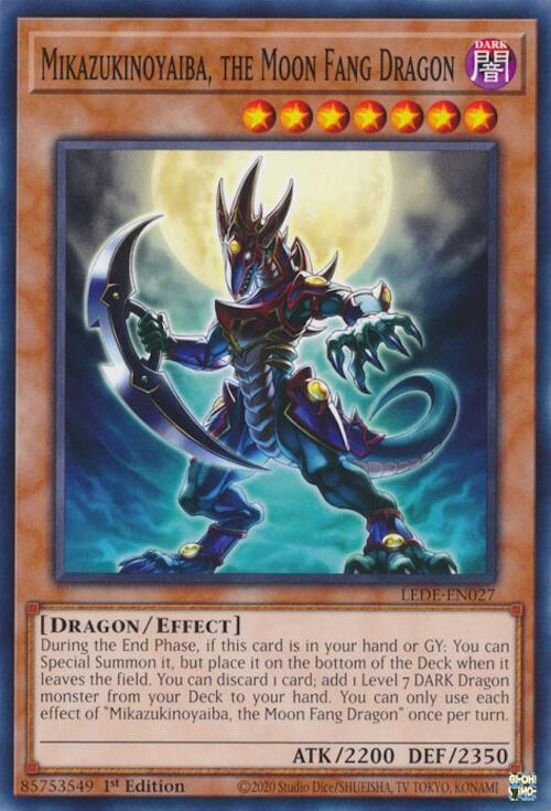Mikazukinoyaiba, the Moon Fang Dragon card image