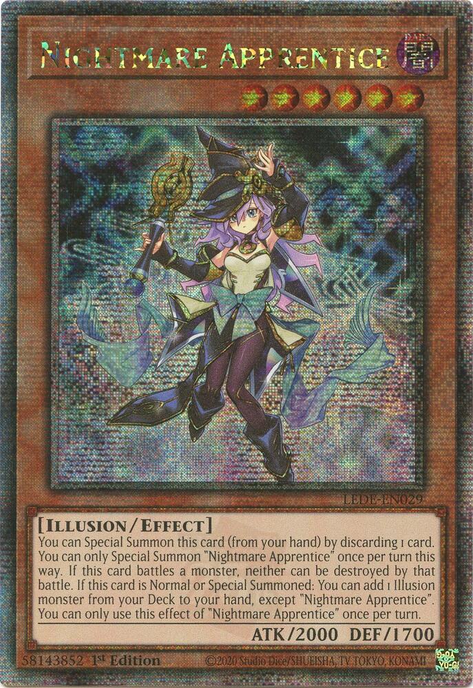 Nightmare Apprentice (Quarter Century Secret Rare) card image