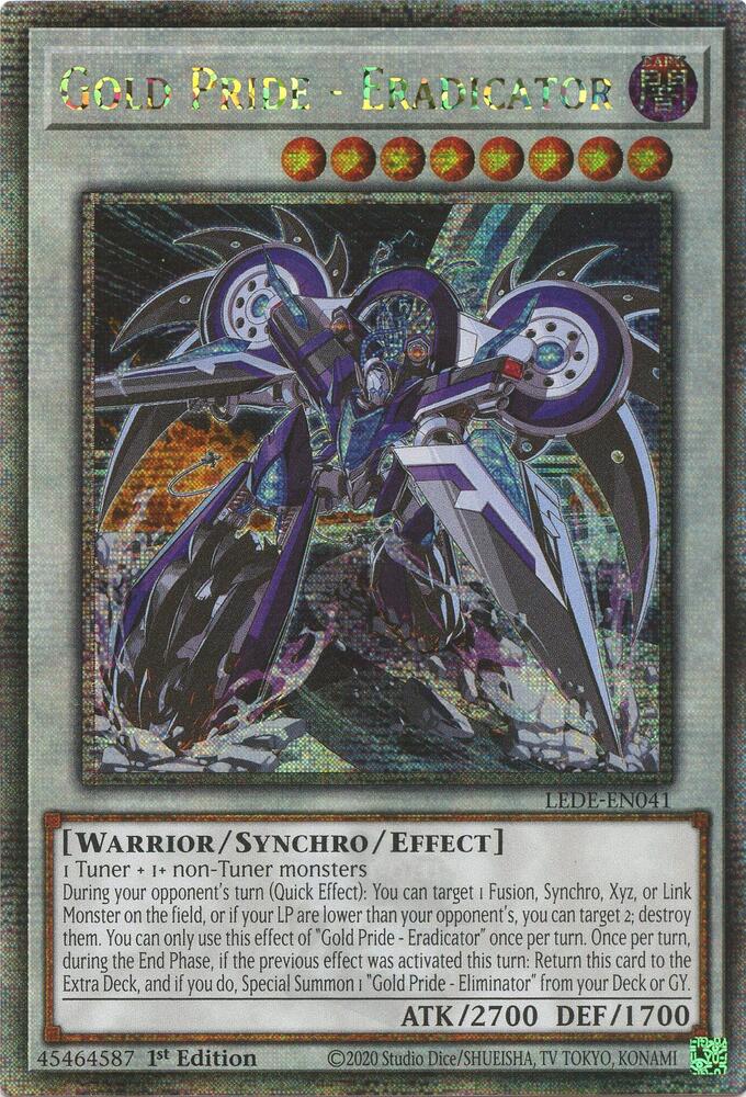 Gold Pride - Eradicator (Quarter Century Secret Rare) card image