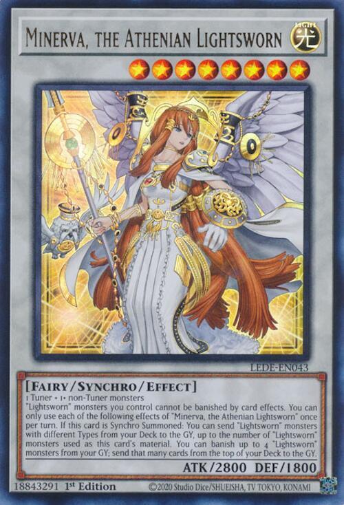 Minerva, the Athenian Lightsworn card image