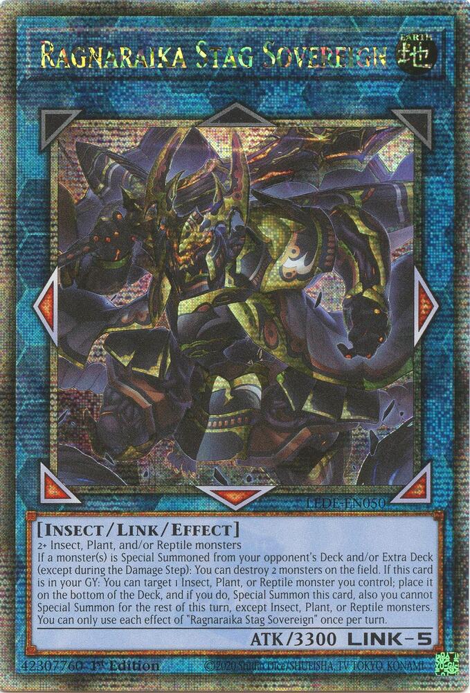 Ragnaraika Stag Sovereign (Quarter Century Secret Rare) card image