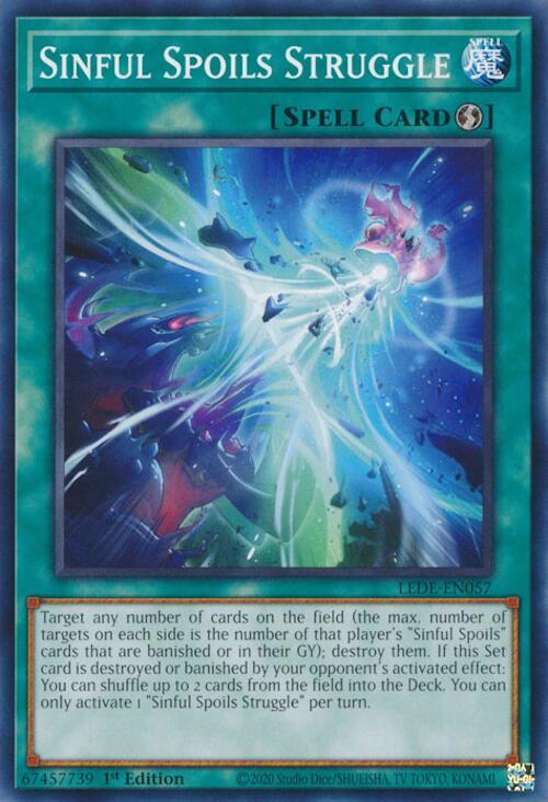 Sinful Spoils Struggle card image
