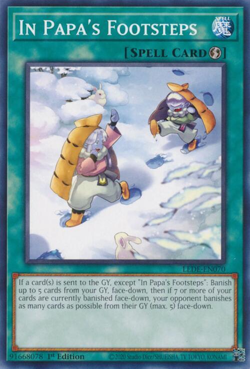 In Papa's Footsteps card image