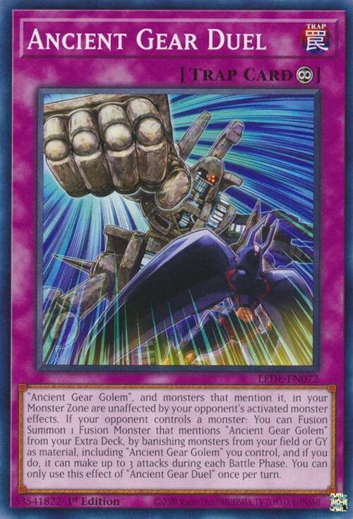 Ancient Gear Duel card image