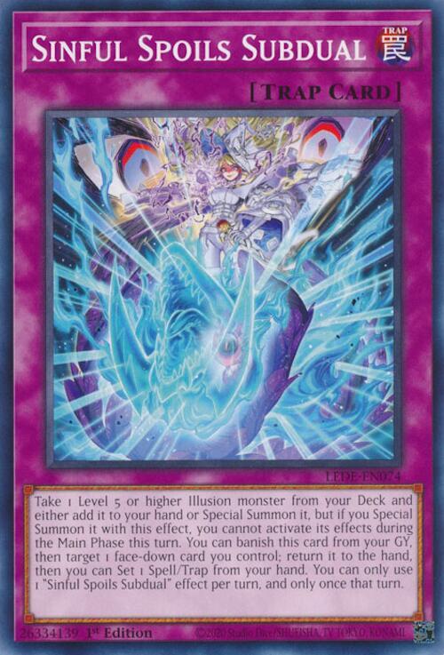 Sinful Spoils Subdual card image