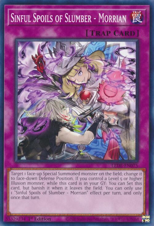 Sinful Spoils of Slumber - Morrian card image