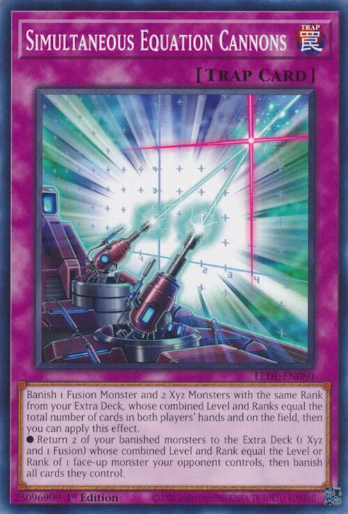 Simultaneous Equation Cannons card image