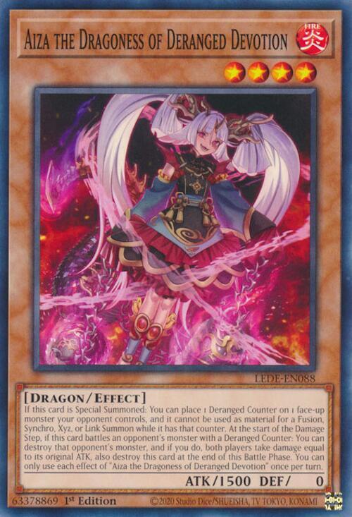 Aiza the Dragoness of Deranged Devotion card image