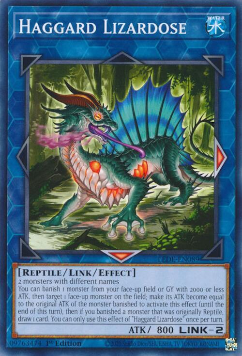 Haggard Lizardose card image