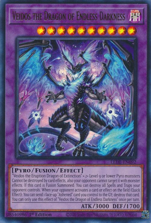 Veidos the Dragon of Endless Darkness card image