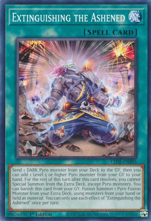 Extinguishing the Ashened card image