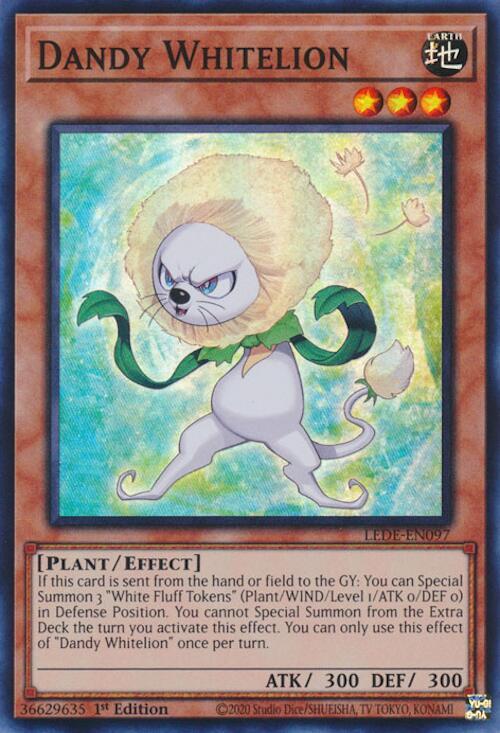 Dandy Whitelion card image
