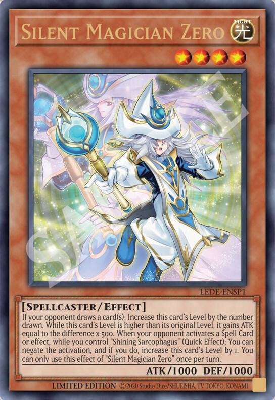 Silent Magician Zero (LEDE-ENSP1) card image
