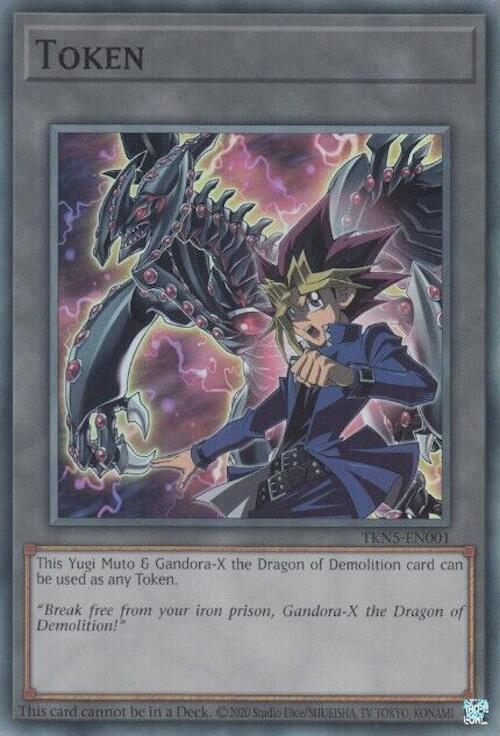 Token: Yugi Muto and Gandora-X the Dragon of Demolition card image