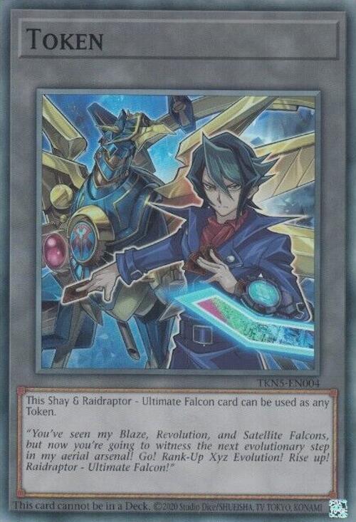 Token: Shay and Raidraptor - Ultimate Falcon card image