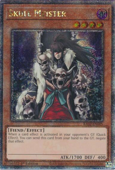 Skull Meister (Quarter Century Secret Rare) card image