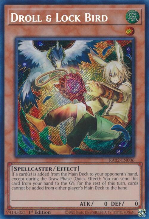 Droll & Lock Bird (Alternate Art) (Secret Rare) card image