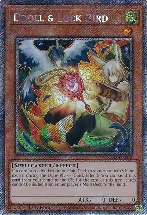 Droll & Lock Bird (Alternate Art) (Platinum Secret Rare) card image