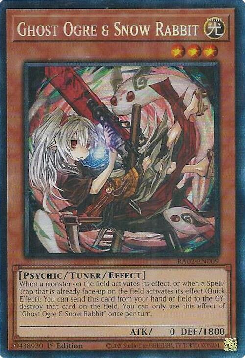 Ghost Ogre & Snow Rabbit (Alternate Art) (PCR) card image