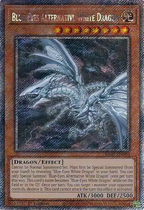 Blue-Eyes Alternative White Dragon (Platinum Secret Rare) card image