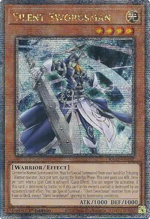 Silent Swordsman (Quarter Century Secret Rare) card image