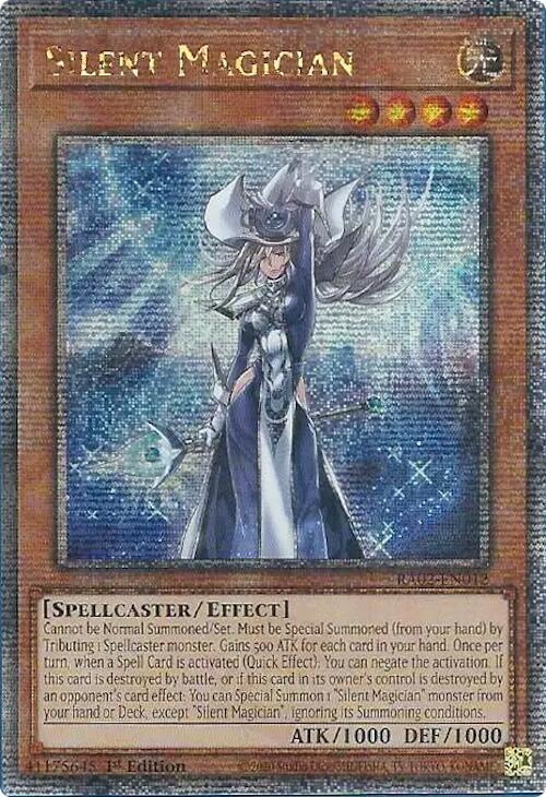 Silent Magician (Quarter Century Secret Rare) card image