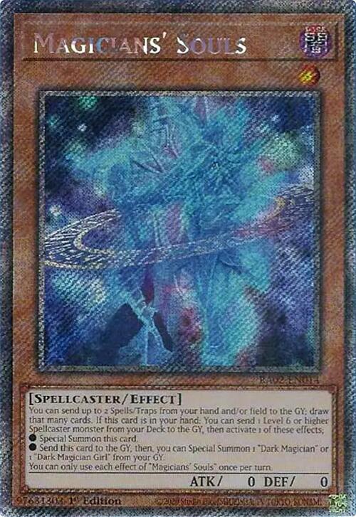 Magicians' Souls (Platinum Secret Rare) card image