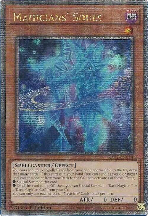Magicians' Souls (Quarter Century Secret Rare) card image