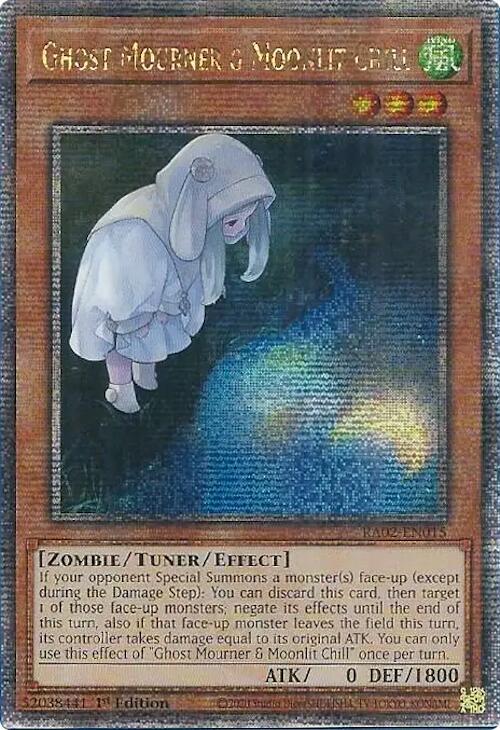 Ghost Mourner & Moonlit Chill (Alternate Art) (Quarter Century Secret Rare) card image