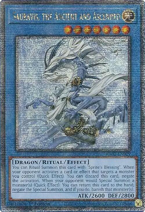 Sauravis, the Ancient and Ascended (Quarter Century Secret Rare) card image