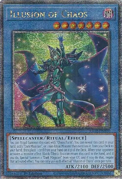 Illusion of Chaos (Quarter Century Secret Rare) card image