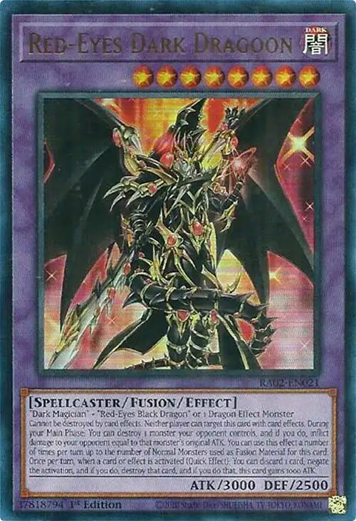 Red-Eyes Dark Dragoon (UR) card image