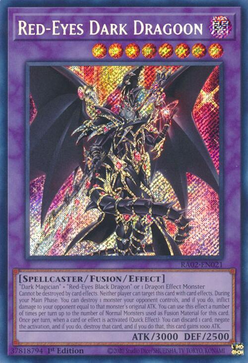 Red-Eyes Dark Dragoon (Secret Rare) card image