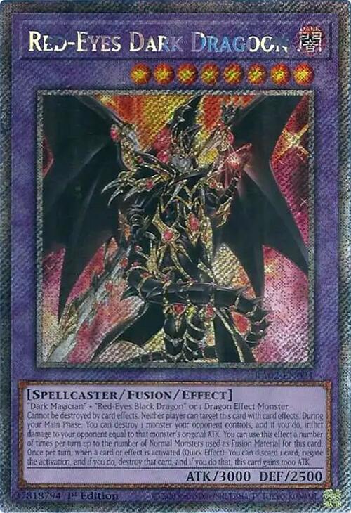 Red-Eyes Dark Dragoon (Platinum Secret Rare) card image