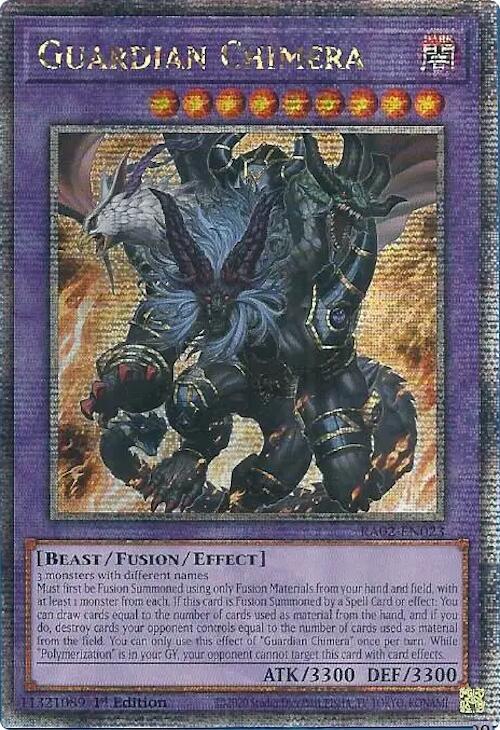 Guardian Chimera (Quarter Century Secret Rare) card image