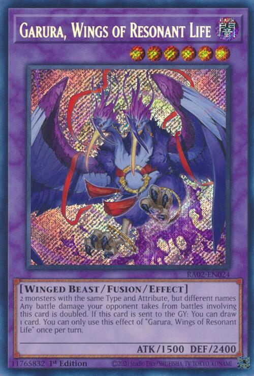 Garura, Wings of Resonant Life (Secret Rare) card image