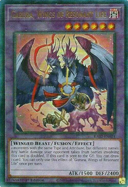 Garura, Wings of Resonant Life (PUR) card image
