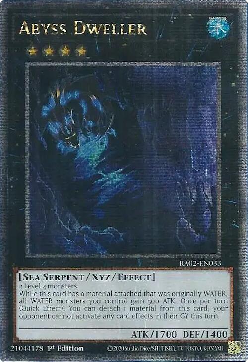 Abyss Dweller (Quarter Century Secret Rare) card image