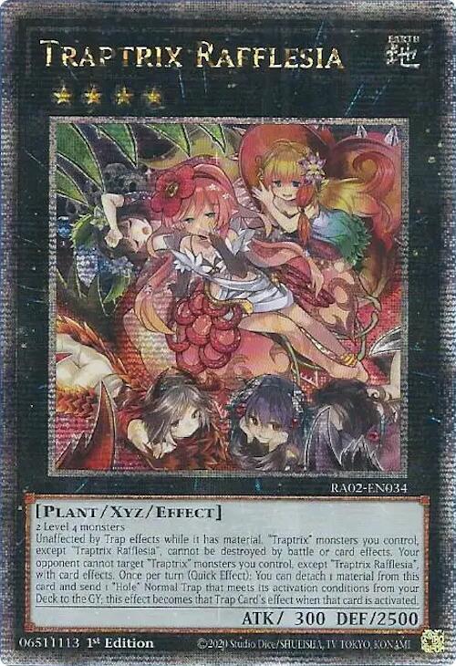 Traptrix Rafflesia (Quarter Century Secret Rare) card image