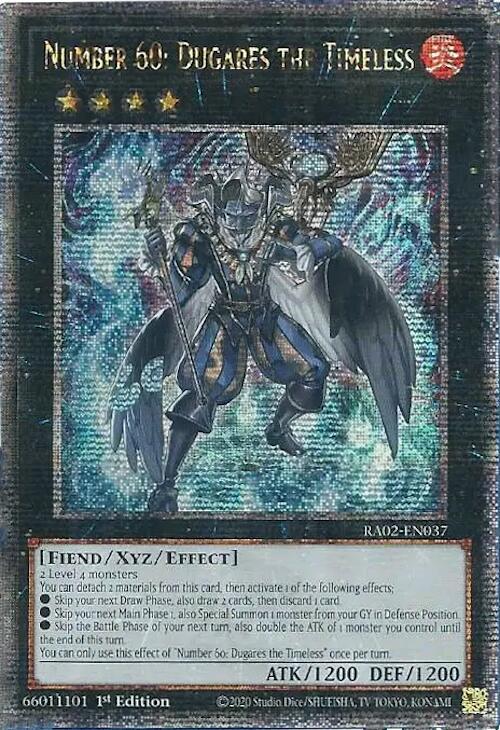 Number 60: Dugares the Timeless (Quarter Century Secret Rare) card image