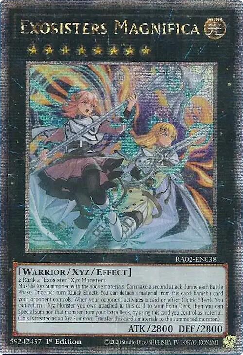 Exosisters Magnifica (Quarter Century Secret Rare) card image