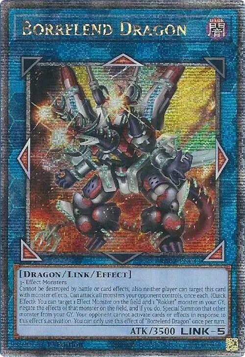 Borrelend Dragon (Quarter Century Secret Rare) card image