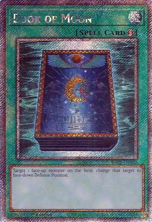 Book of Moon (Platinum Secret Rare) card image
