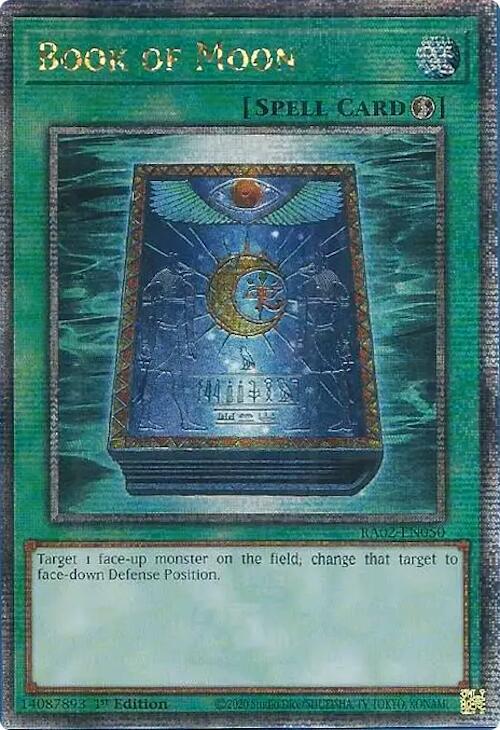 Book of Moon (Quarter Century Secret Rare) card image