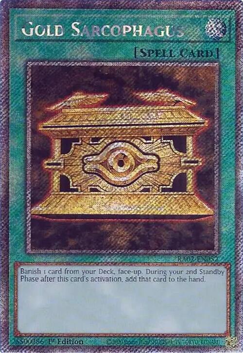 Gold Sarcophagus (Platinum Secret Rare) card image