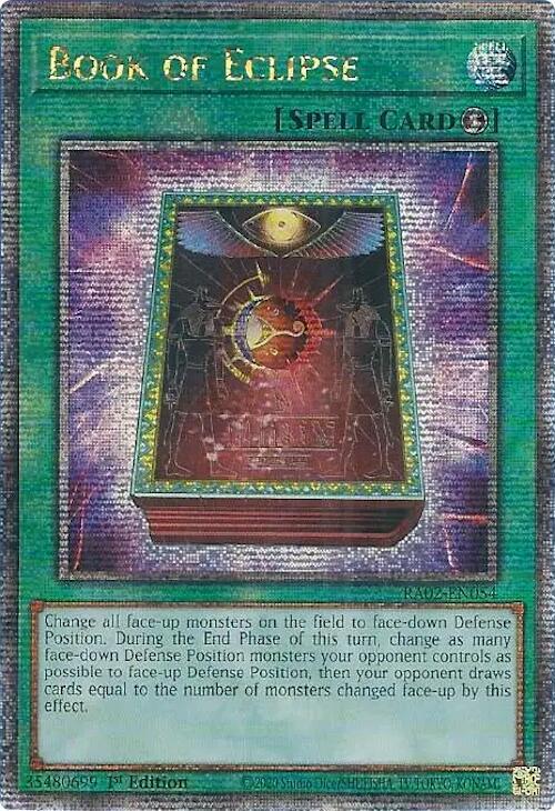 Book of Eclipse (Quarter Century Secret Rare) card image