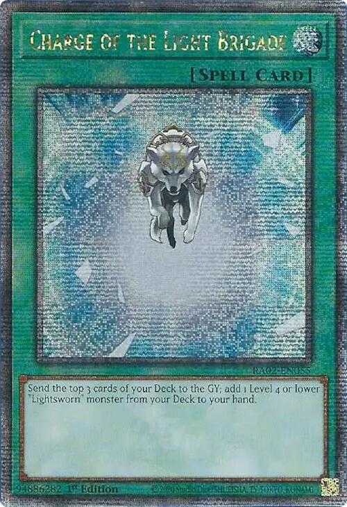 Charge of the Light Brigade (Quarter Century Secret Rare) card image