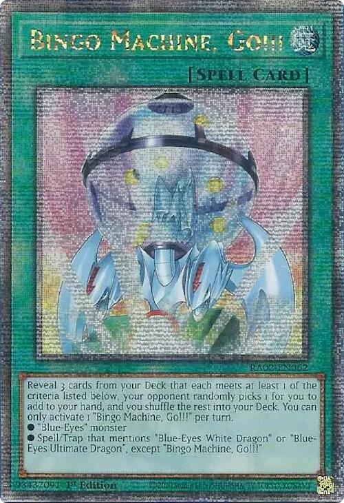 Bingo Machine, Go!!! (Quarter Century Secret Rare) card image